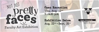 Not Just Pretty Faces: 2024 Faculty Exhibition - Valdosta State University Fine Arts Gallery