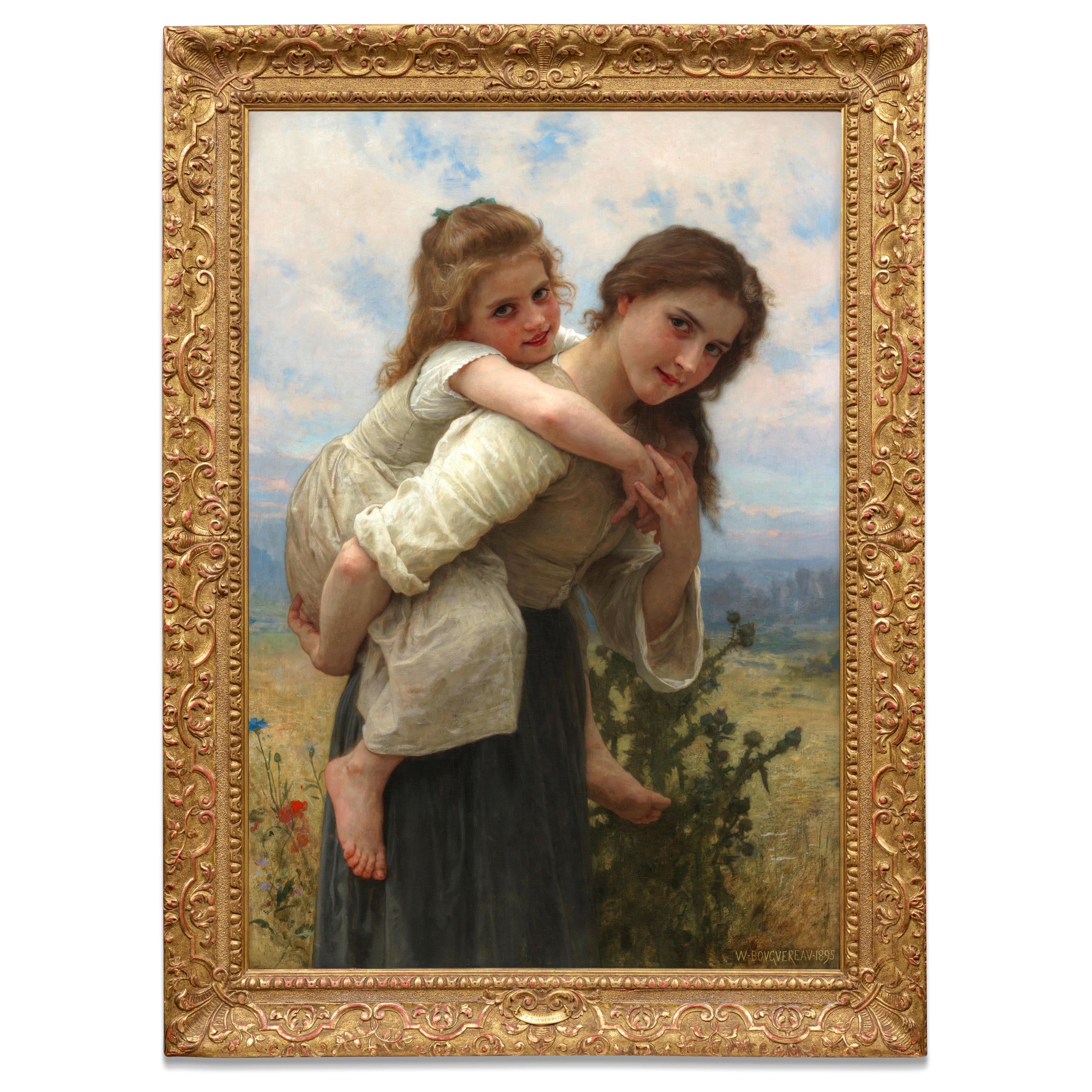 William Adolphe Bouguereau | Fardeau Agréable (Pleasant Burden) (1895 ...