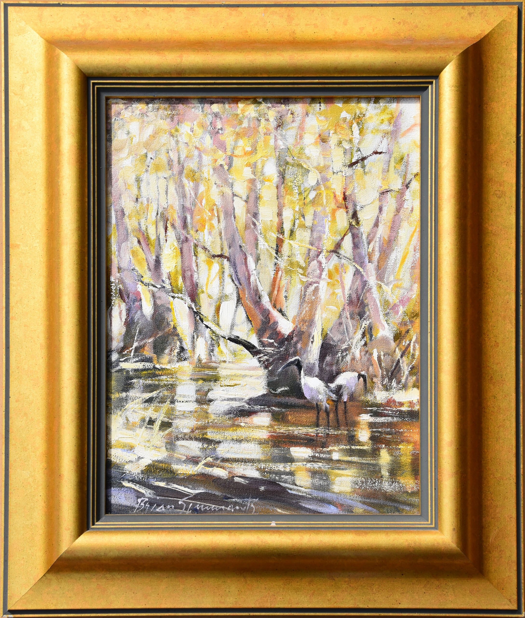 Brian Simmonds | ‘Mangroves and Birds’ | MutualArt