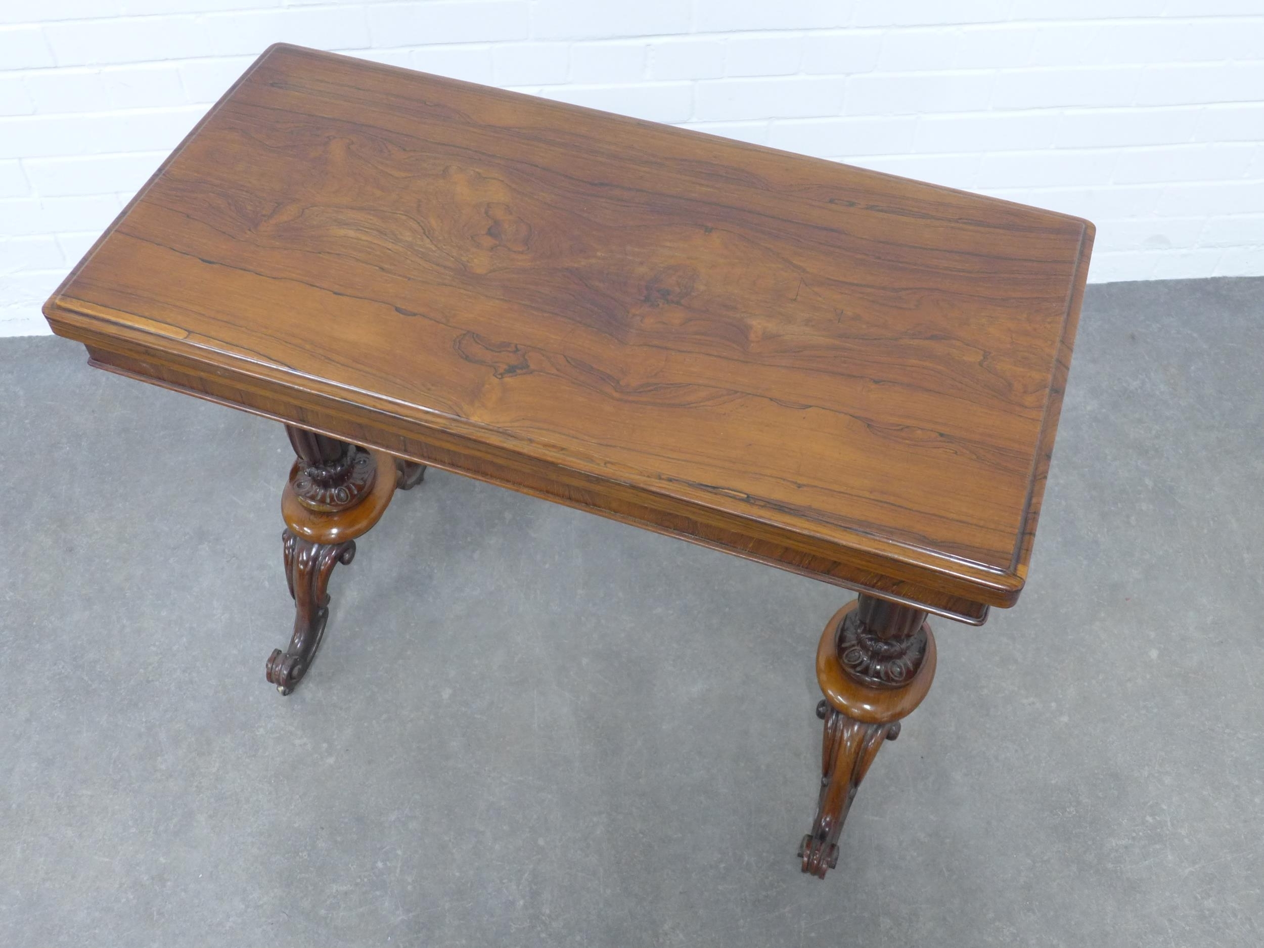 Tim Wilkinson | William IV rosewood card table by W & C Wilkinson ...