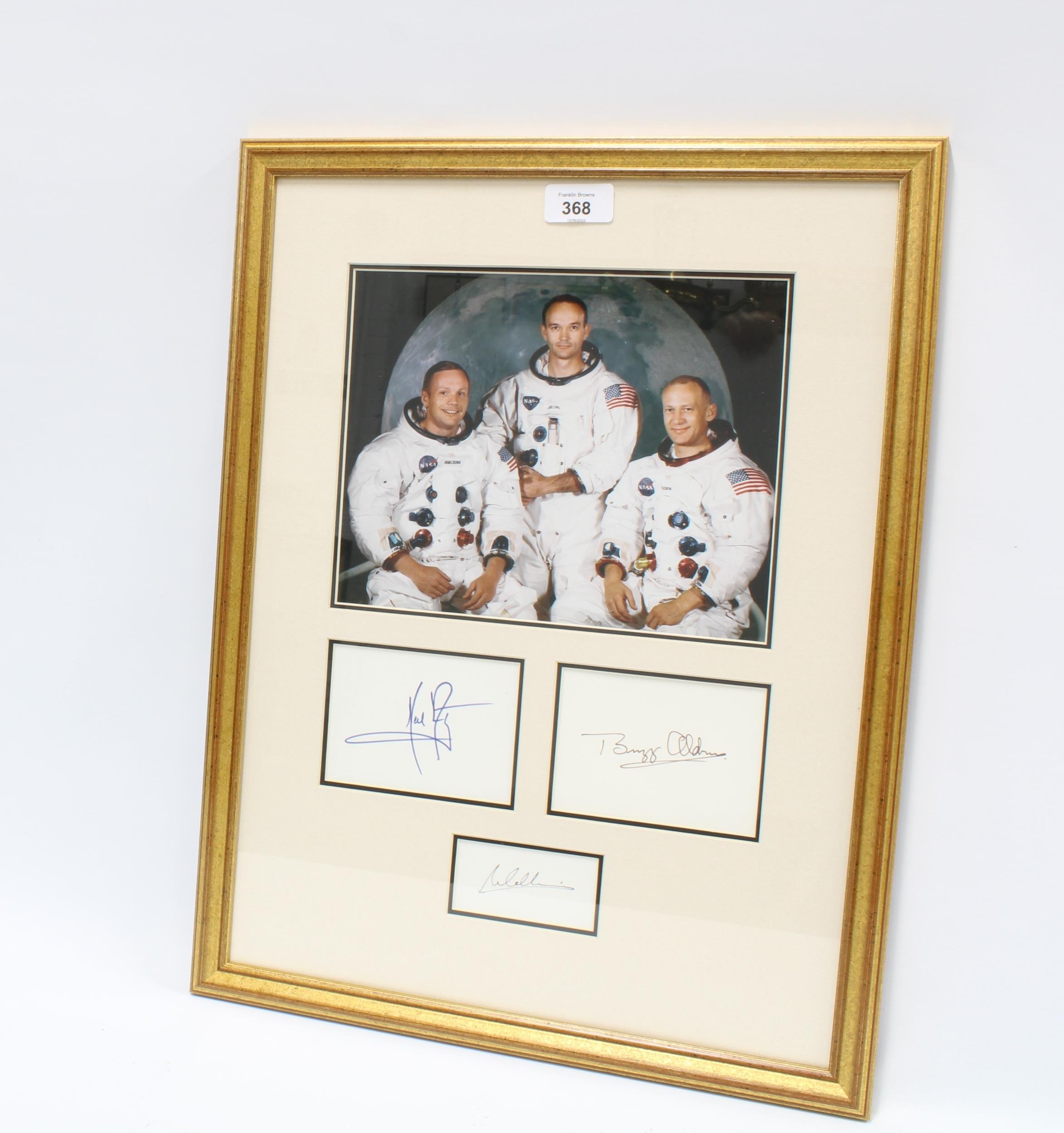Michael Collins | An Apollo 11 Moon Landing group of signatures | MutualArt