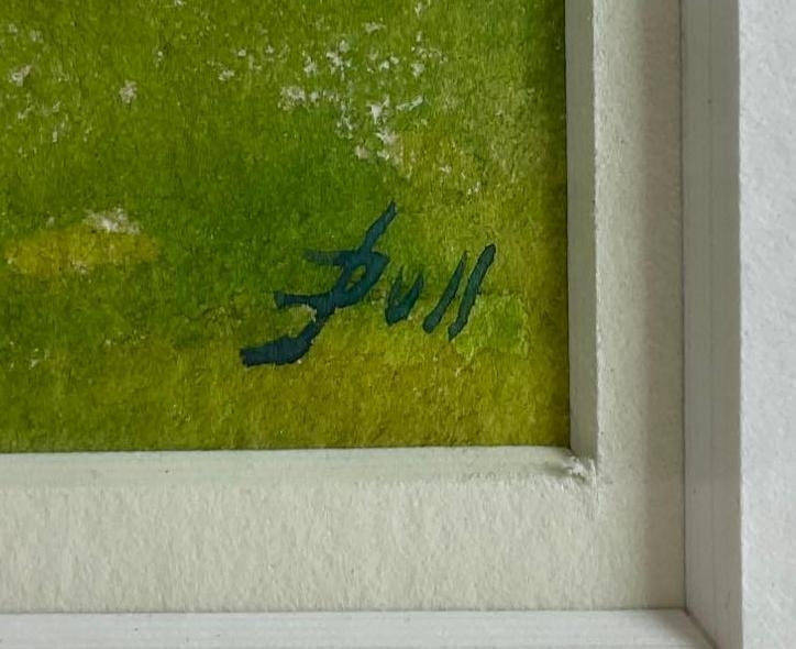 Artwork by John Dull, Architectural landscape, Made of Watercolor