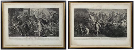 J. M. Nattier Engravings after Peter Paul Rubens of Henry IV by Peter Paul Rubens, 1710