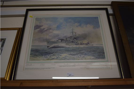 Edwin Straker | HMS Kelly | MutualArt