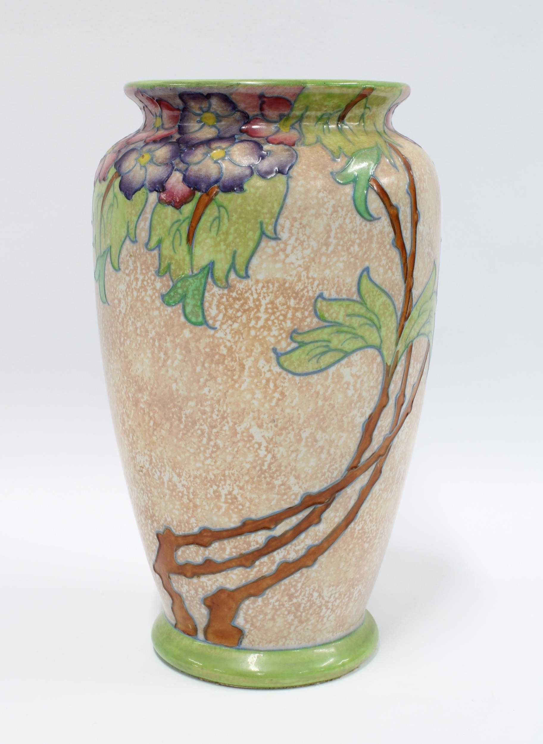 Charlotte Rhead | Charlotte Rhead vase for Crown Ducal | MutualArt
