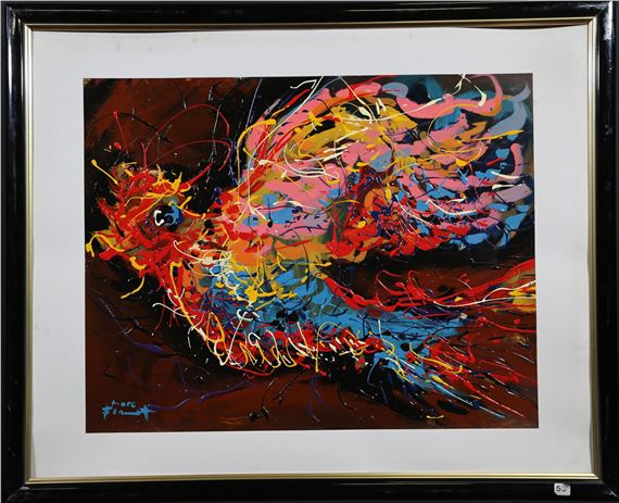 Envol de l'oiseau de feu