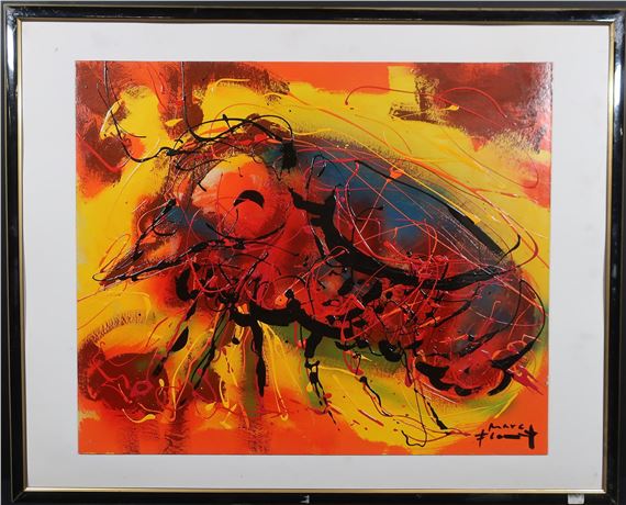 L'insecte rouge by Marc Flament
