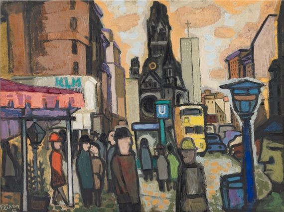 Kurstendamn by Jeane Flieser, 1962