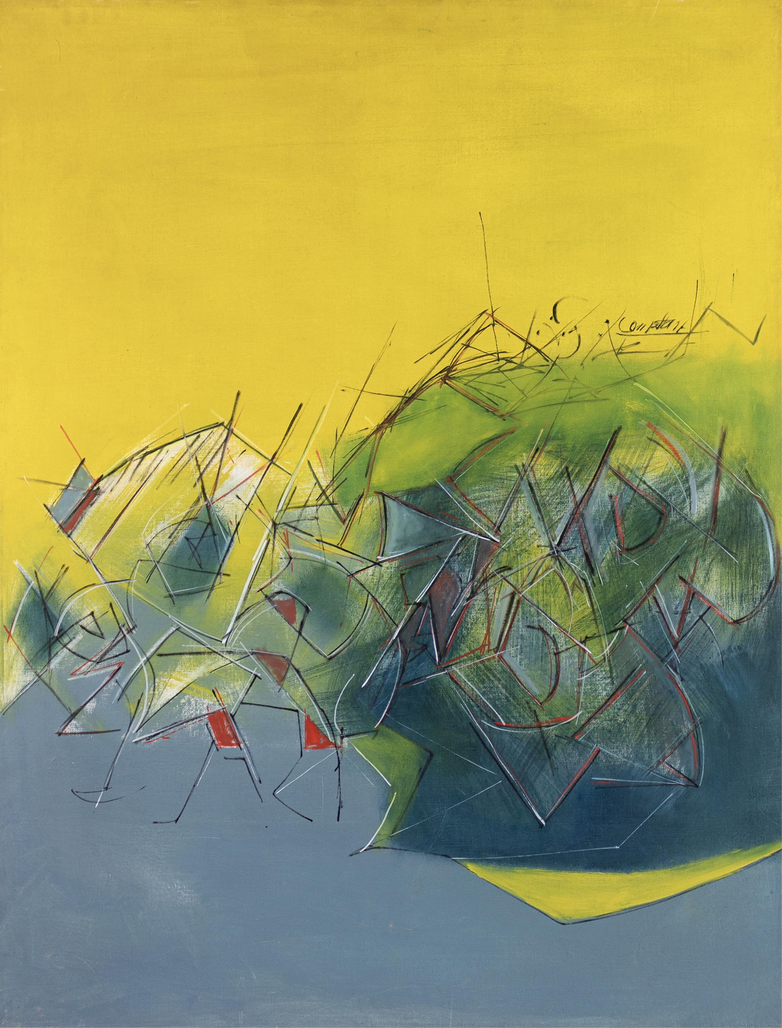 Artwork by William Lawrence Compton Kolawole, William Lawrence Compton Kolawole, b. 1931, untitled, Made of oil on canvas