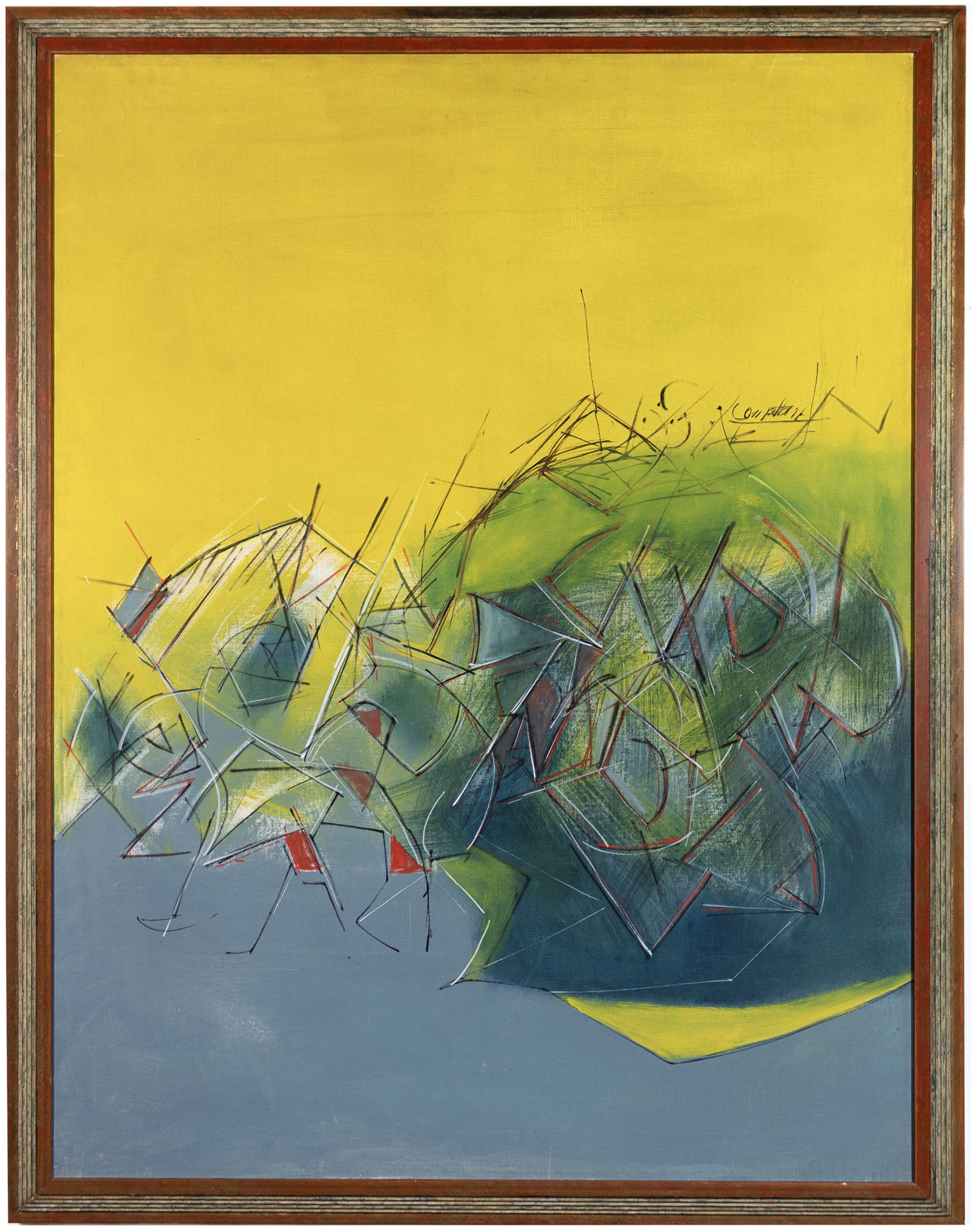 Artwork by William Lawrence Compton Kolawole, William Lawrence Compton Kolawole, b. 1931, untitled, Made of oil on canvas