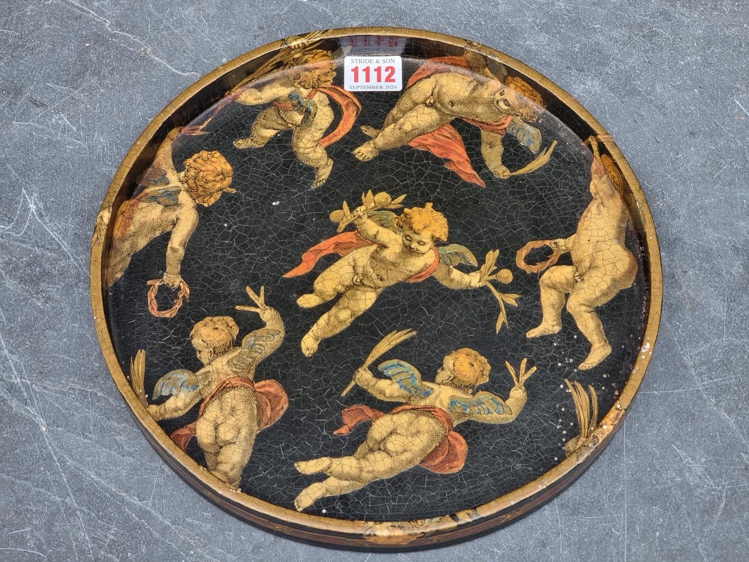 Jennens & Bettridge | An unusually small 19th century papier mache tray ...