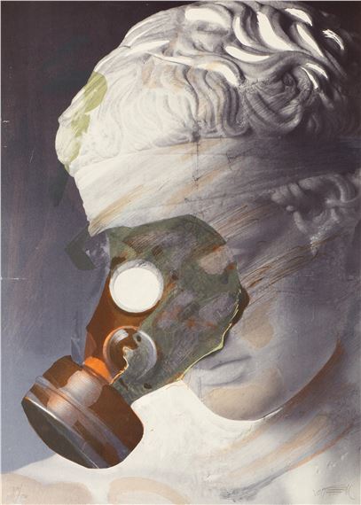 Composition for Suite Olympic Centennial 1992 by Wolf Vostell, 1992