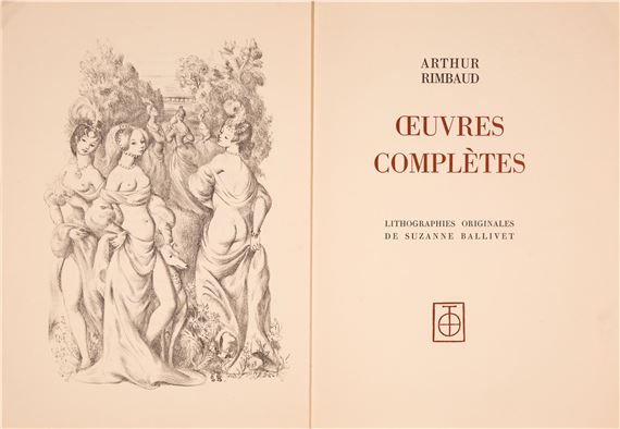 Suzanne Ballivet | ARTHUR RIMBAUD: Oeuvres complètes (1959) | MutualArt