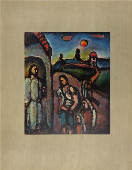 アート・デザイン・音楽 STELLA VESPERTINA es Rouault 1947 Georges Rouault | Stella Vespertina (1947) | MutualArt