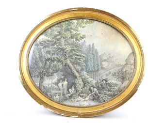 Nymphs at the Bath - Joseph Jacques Gabriel Basire