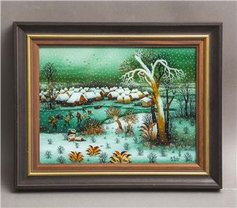 Winterlandschaft - Martin Dukin