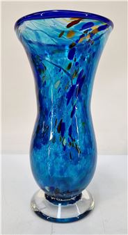A SOUTH AUSTRALIAN EAMONN VEREKER STUDIO ART GLASS VASE - Eammon Vereker