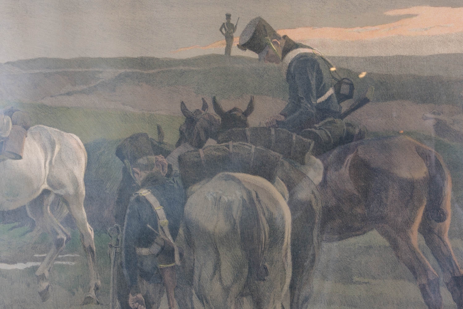 Artwork by Robert Von Haug, Morgenrot