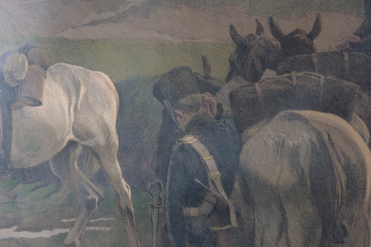 Artwork by Robert Von Haug, Morgenrot