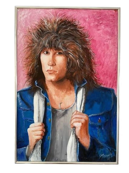 Bon Jovi Painting - Dan Domelly
