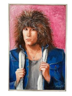 Bon Jovi Painting - Dan Domelly