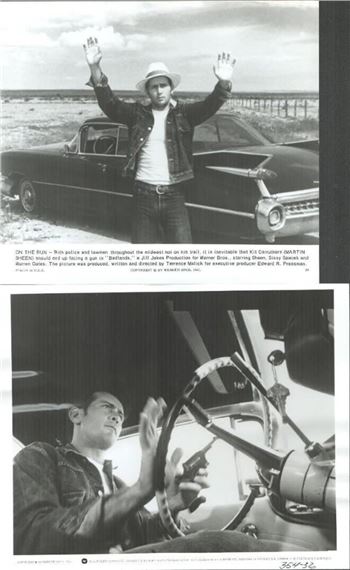 Martin Sheen - Badlands - original stills - Martin Sheen