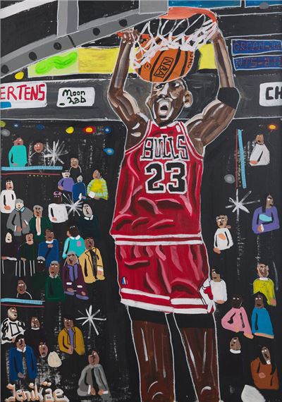 MJ Dunking by Filipp Jenikae, 2022