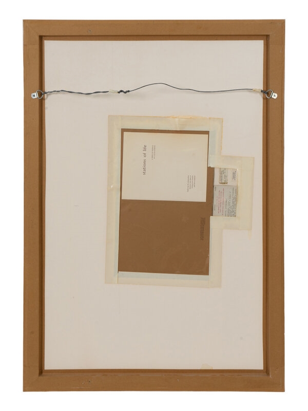 Artwork by Louisa Jenkins, Stations of Life, Made of lithograph