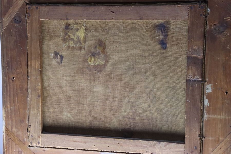 Artwork by Delphine Malbet, Suite de deux bouquets de fleurs, Made of Huile sur toile