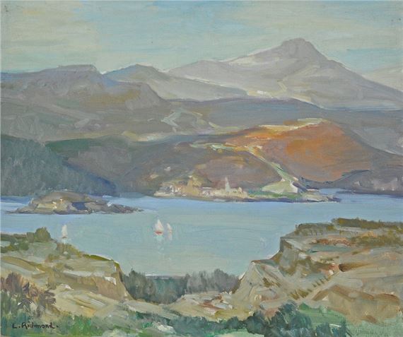 Barmouth Estuary, North Wales by Leonard Richmond