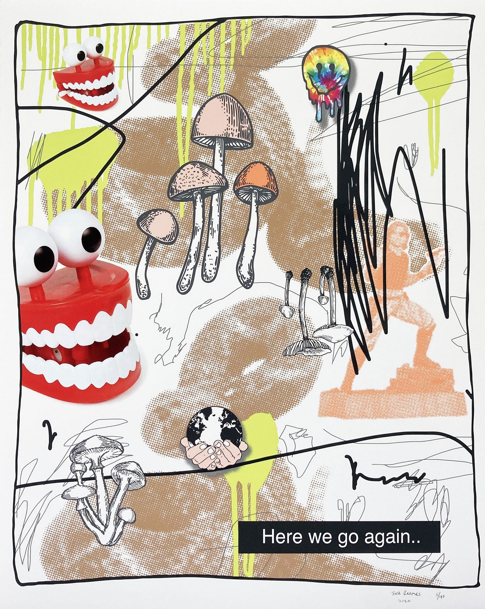 Josh Reames | Josh Reames - Here We Go Again | MutualArt