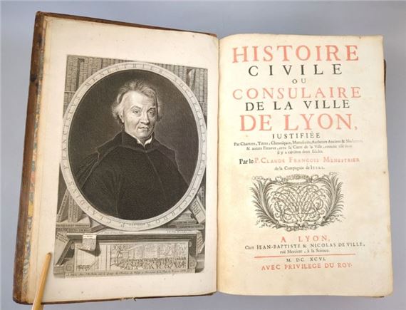 . Histoire civile ou consulaire de la ville de Lyon - Pierre Simon