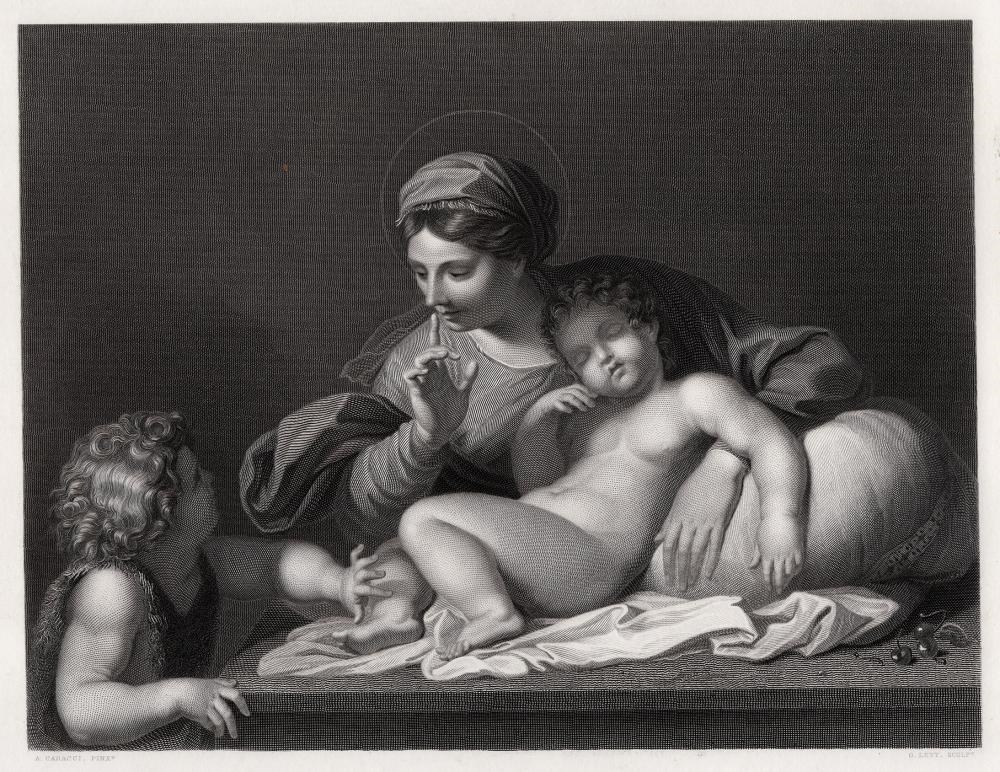 Annibale Carracci | Silence (1855) | MutualArt