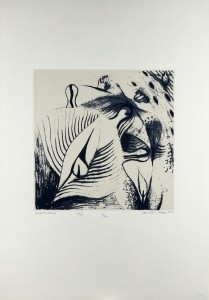 Artwork by Sándor Gavrilovits, Csak születünk 1/30 1990, Made of screenprint