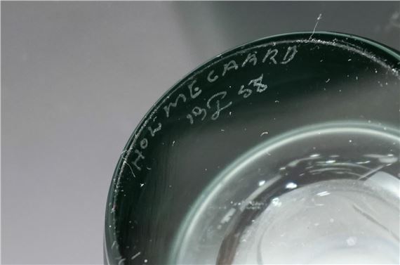 Kastrup Holmegaard | Holmegaard Glass Vase and Spode Paperweight ...