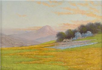 Charles Thillen Wilson Marin County Painting - Charles Theller Wilson