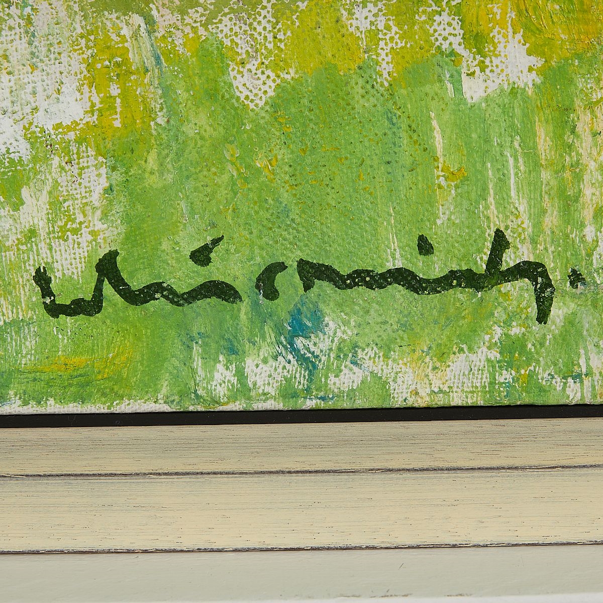 Artwork by Laimdot Murniek, Laimdot Murniek "River Daugara" 1978 Painting, Made of Oil on canvas painting