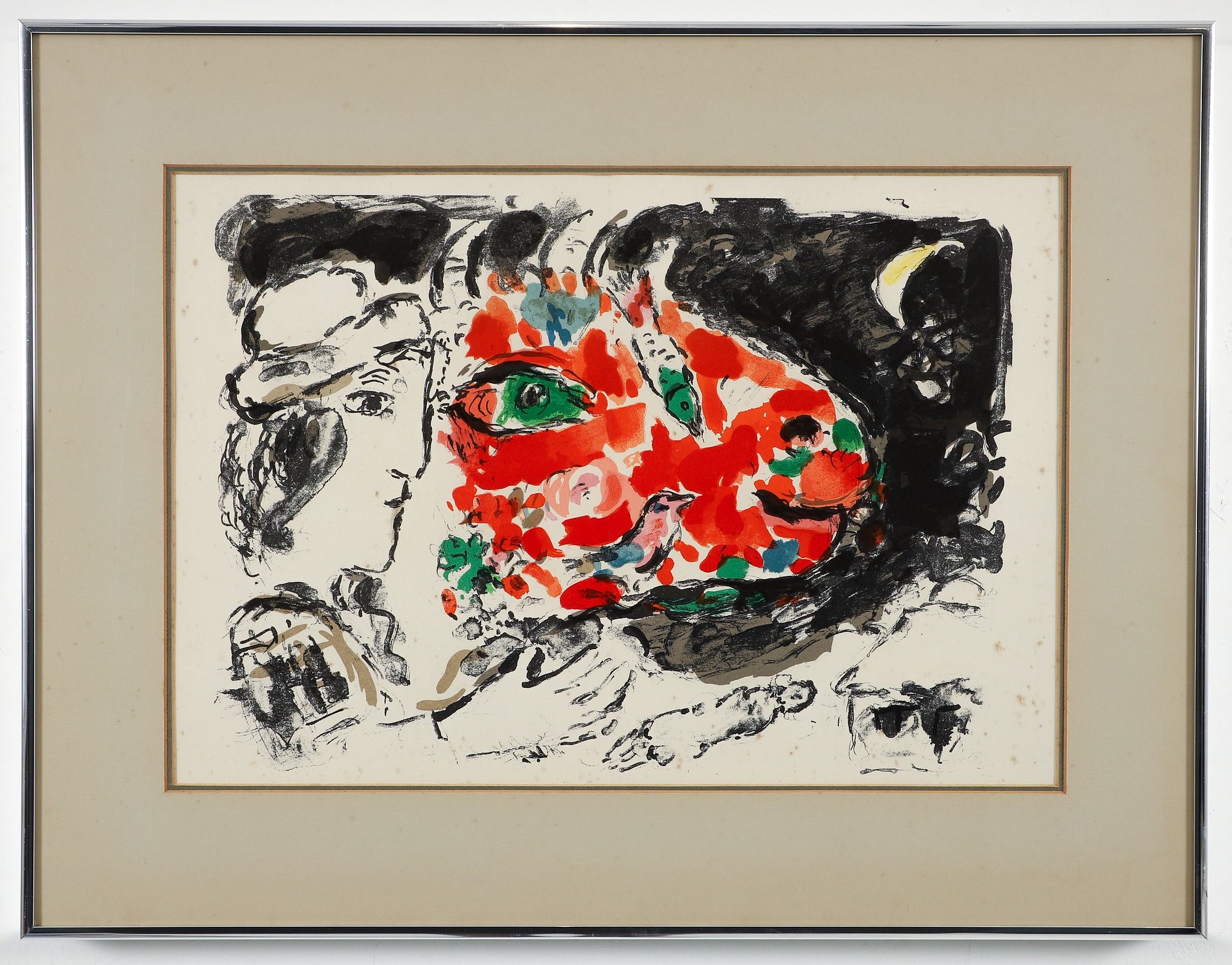 Marc Chagall | After the Winter (1972) | MutualArt