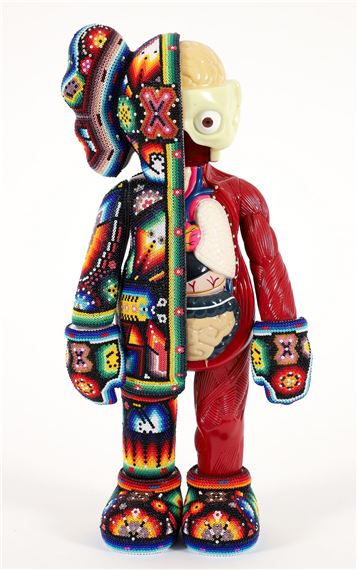 Rick Wolfryd | Dissected Man (Red) (2023) | MutualArt