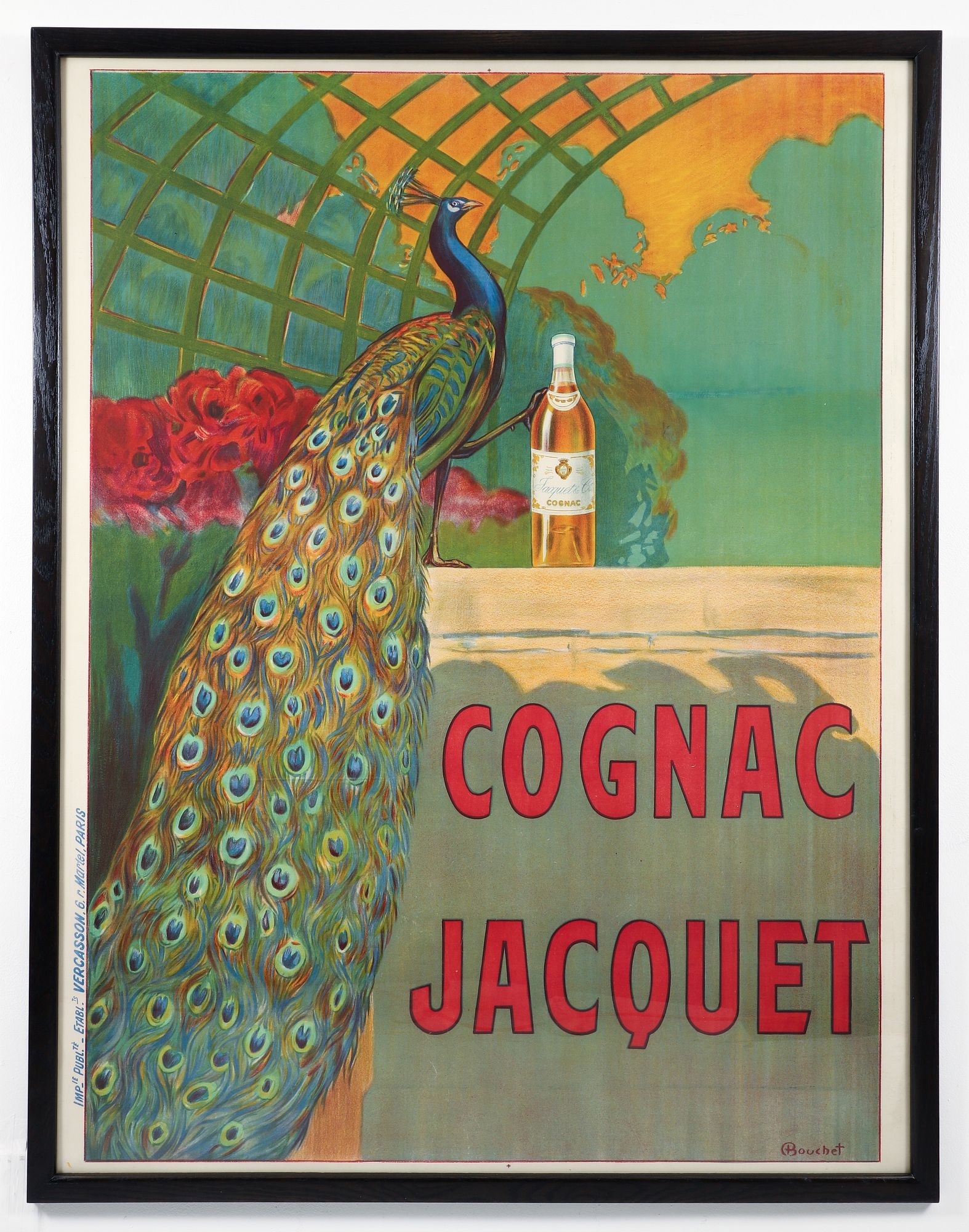 Artwork by Camille Bouchet, Cognac Jacquet, Made of Poster