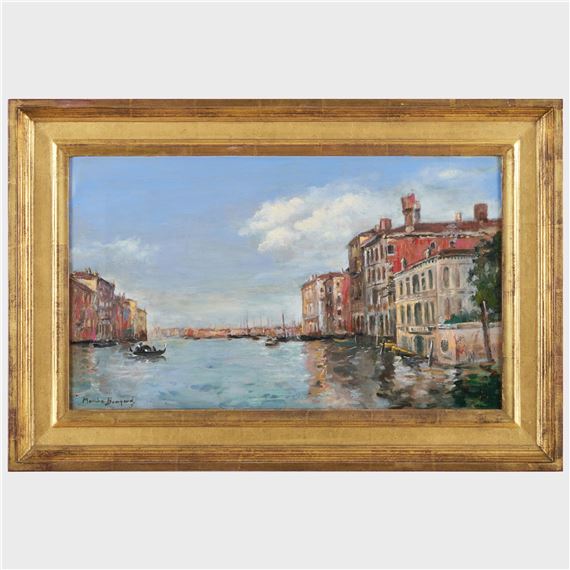 Venetian Canal by Maurice Bompard