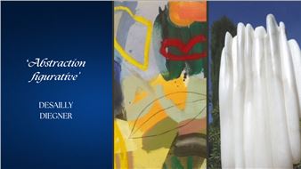 Karl-Heinz Diegner: Abstraction Figurative - Galerie Frederic Moisan