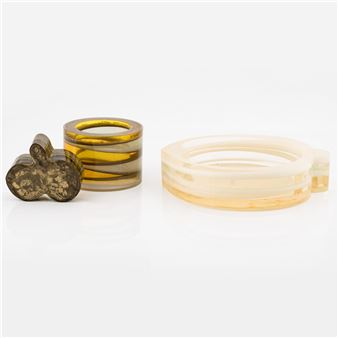 Lengths approximately 9 - 21 cm. Tealight holder height about 7 cm - Siv Lagerström