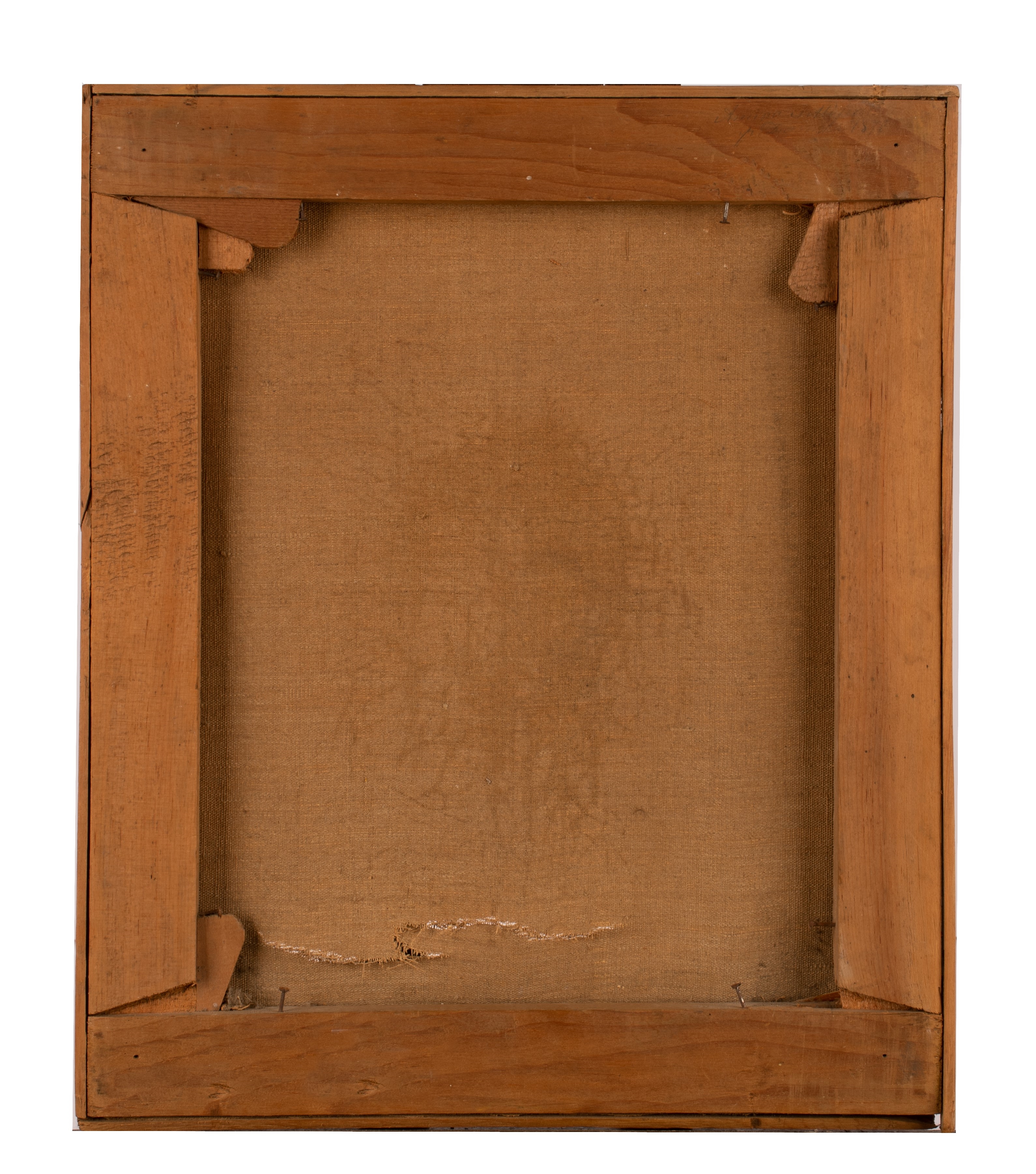 Artwork by A. Fittipaldi, Dipinto raffigurante fanciulla con vestito azzurro, Made of oil on canvas