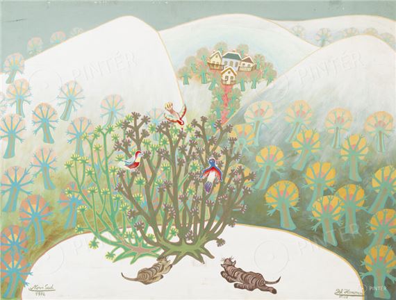 Birds - Cicales by Pal Homonai, 1972