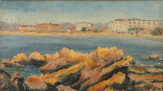 アルバート・ヴォーグ・ワイマン　 シテ島の眺め 。 Robert Cailloux | Vue de la Côte d'Azur. | MutualArt