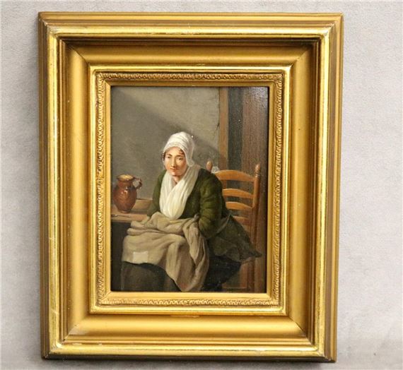 Portrait of a Dutch Woman - Anthony Oberman