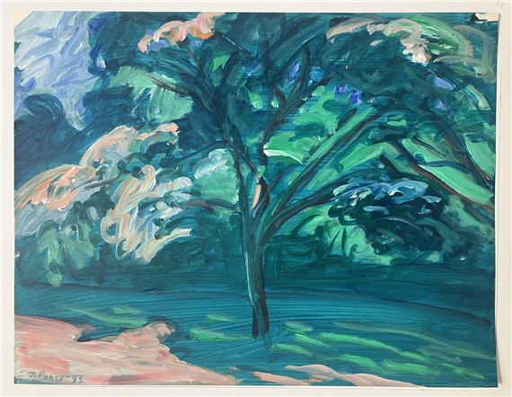 Le Cerisier by Jacques Poncet, datée 93