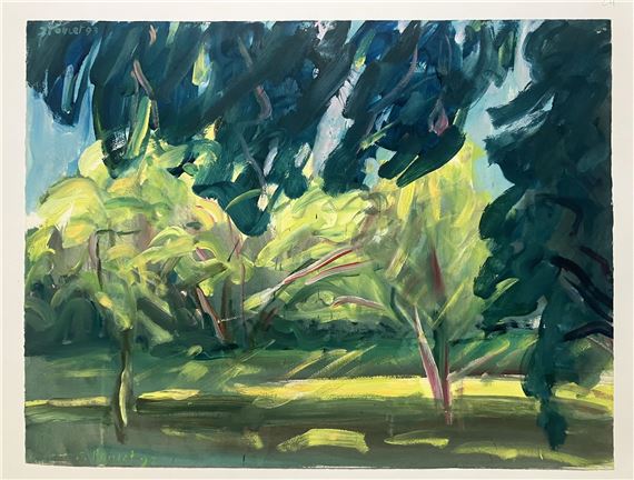 Le Verger by Jacques Poncet, datée 93