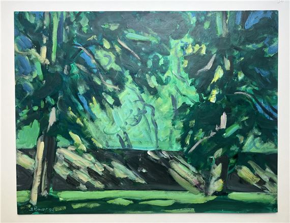 Les Arbres sur la terrasse